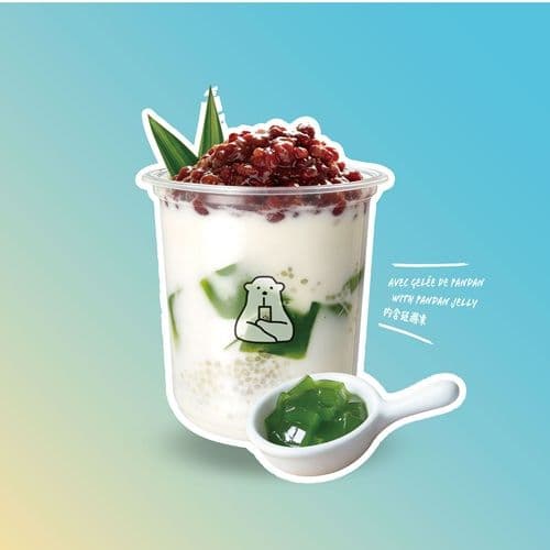 Honey Tapioca & Red Bean Drink / Boisson au Miel, Perles de Tapioca & Haricots Rouges