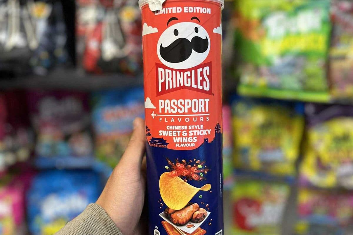 (UK) Pringles Passport Sweet & Sticky Wings (Limited Edition) - 160g