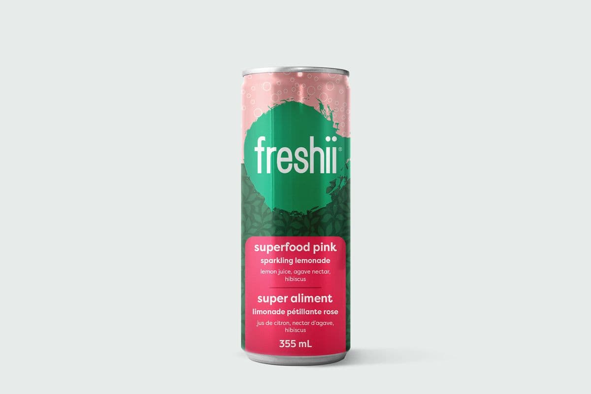 Superfood Pink Sparkling Lemonade