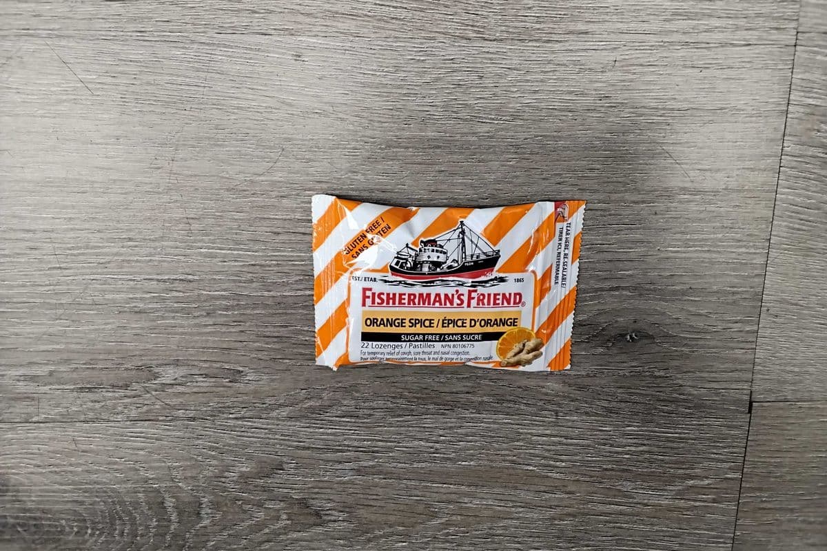 Fisherman's Friend - Orange Spice 22 Lozenges