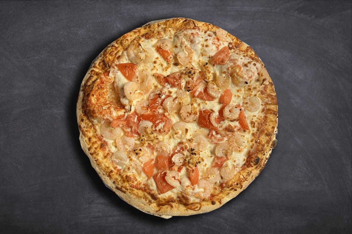 Pizzas 16" - Pizza aux crevettes / Shrimp Pizza