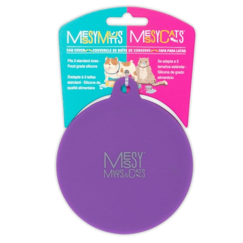 Messy Mutts Silicone Universal Can Cover - Purple