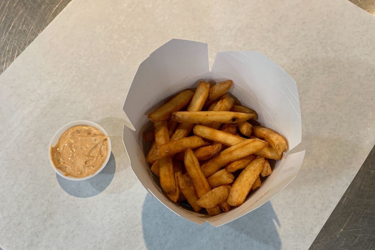 Fries with Chipotle Mayo