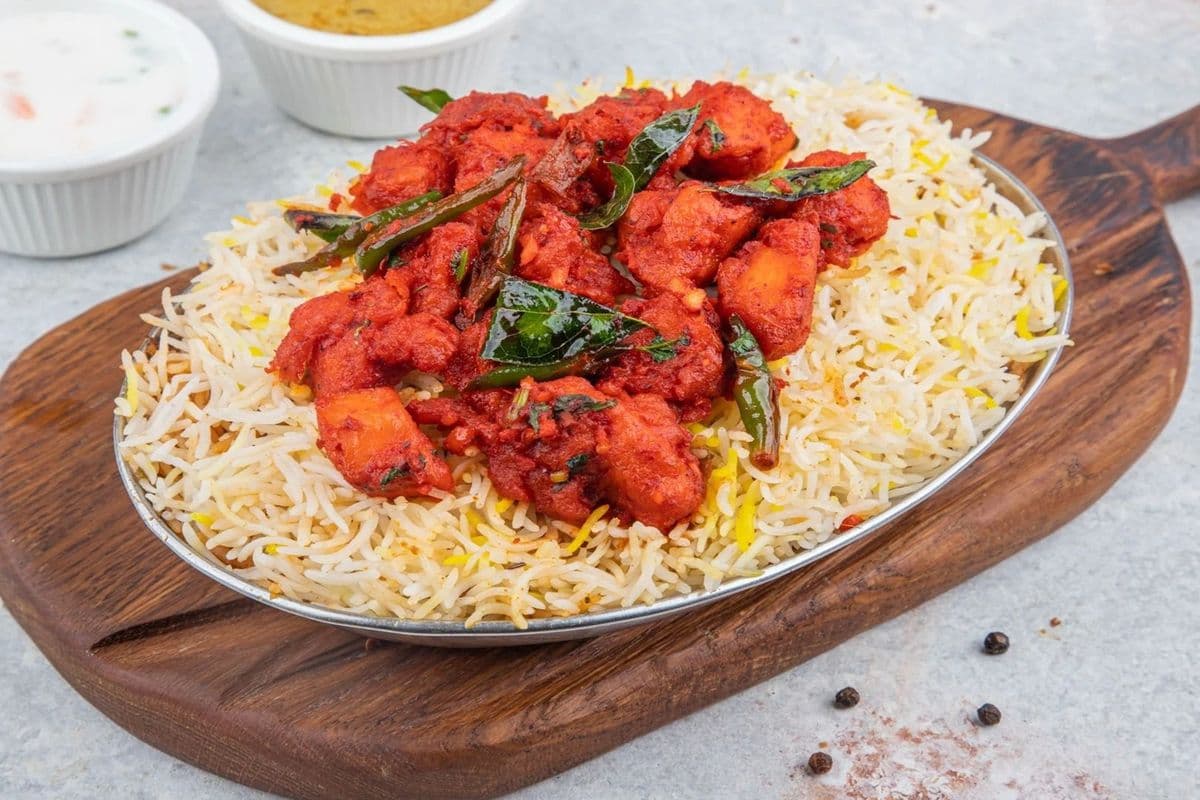 Chicken 65 Biryani Solo Pack