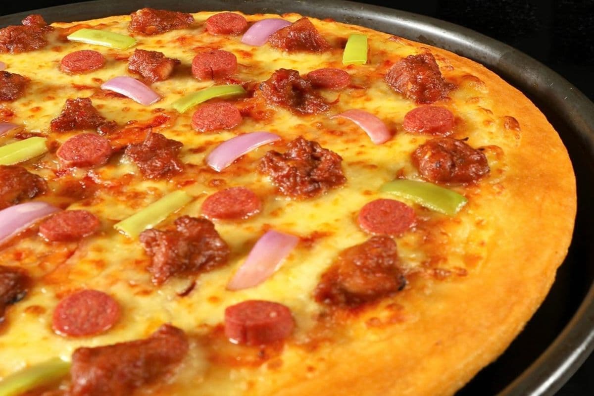 12" Medium Teriyaki Chicken Pizza