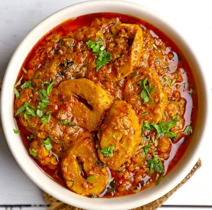 Vegan Masala Soya Chaap / Vegan Masala Soya Chaap