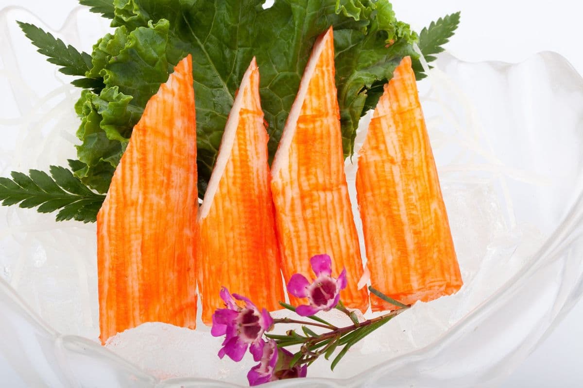 Crab Meat (Kani) Sashimi
