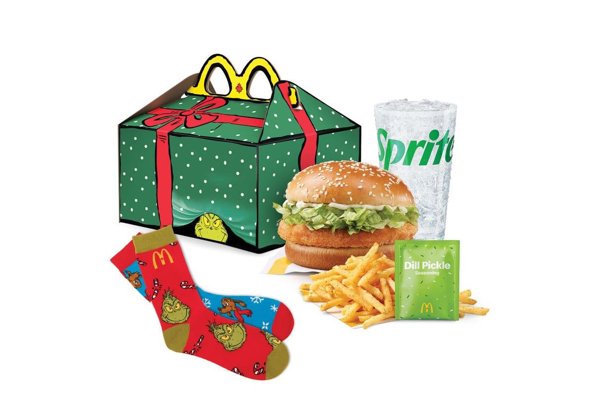 McChicken - The Grinch Meal [850-1060 Cals]