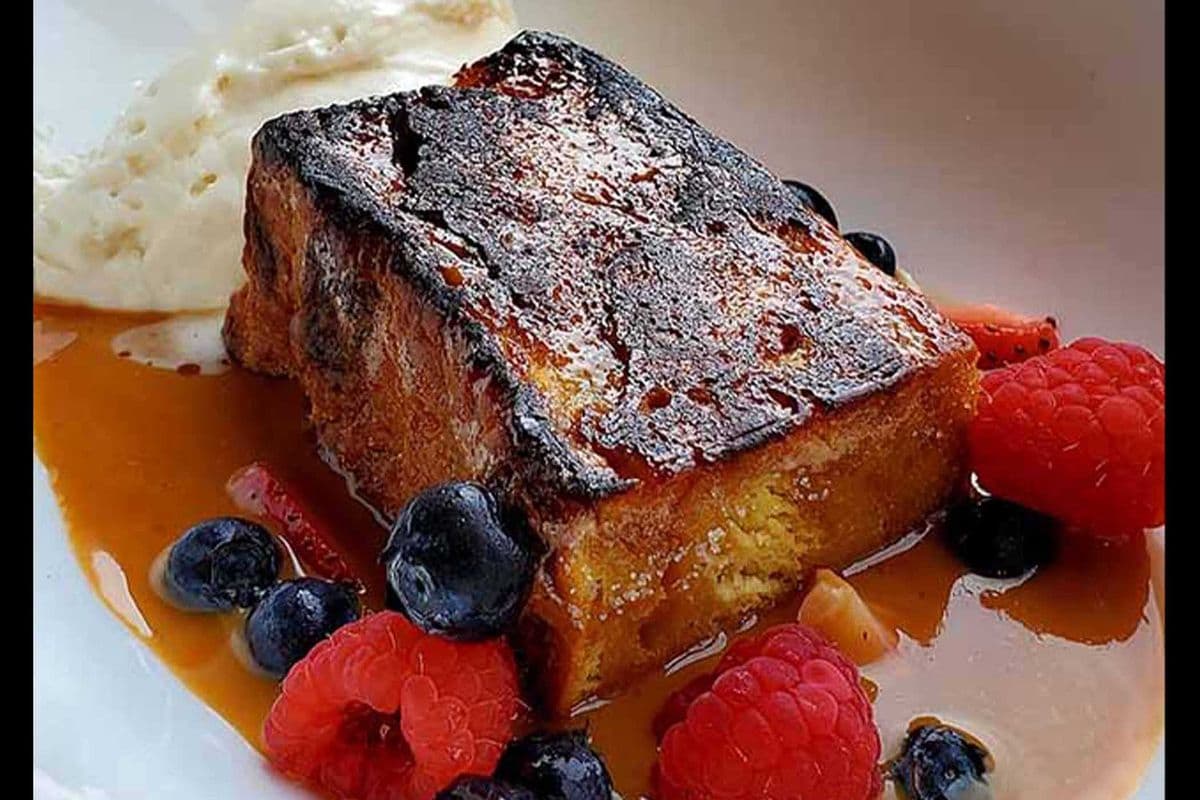 Salted Caramel Bread Pudding
