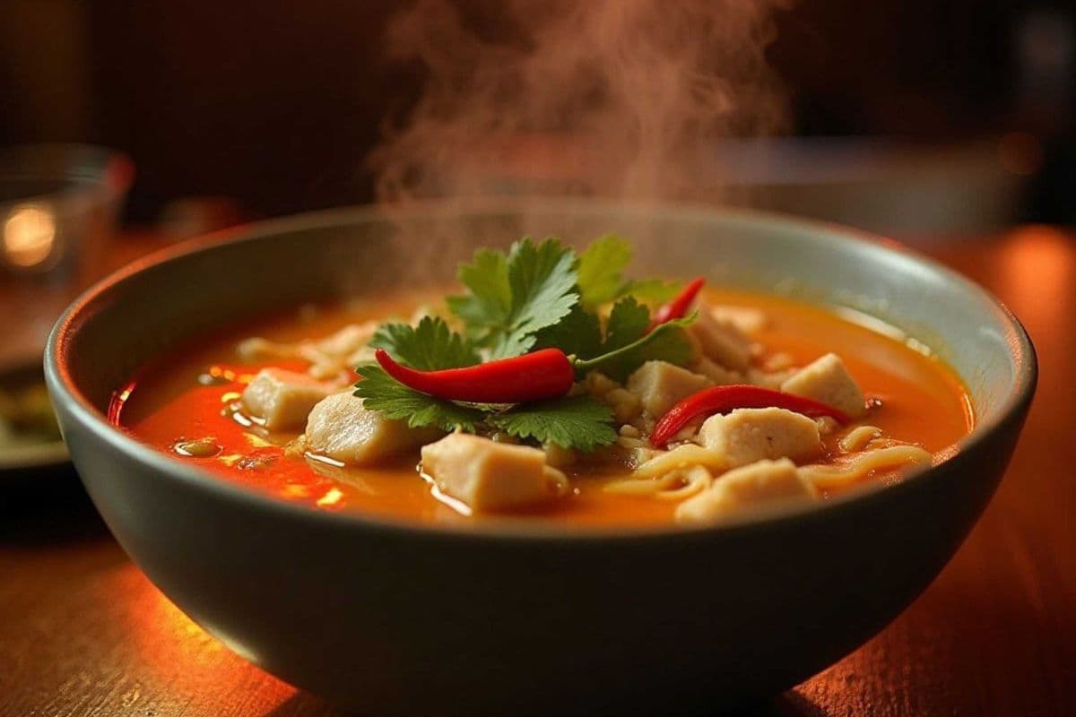 Tom Yum Chicken Soup
