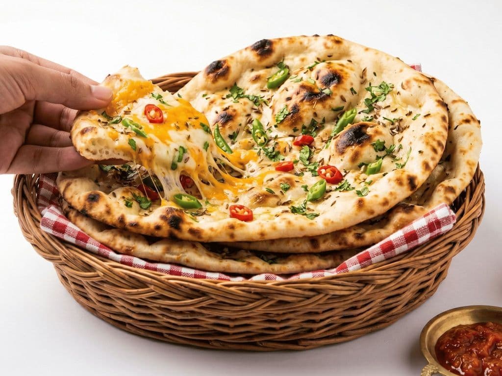 Chilli Cheese Naan