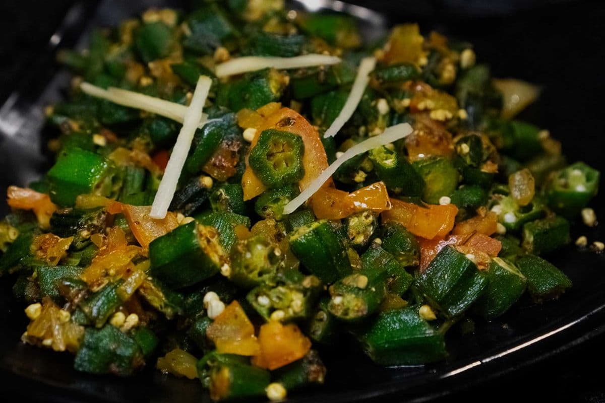 Bhindi (Okra) (Vegan)