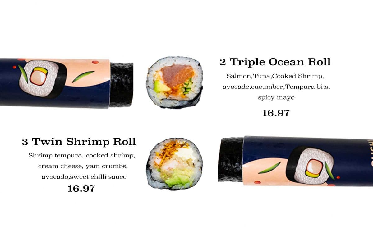Twin Shrimp Roll