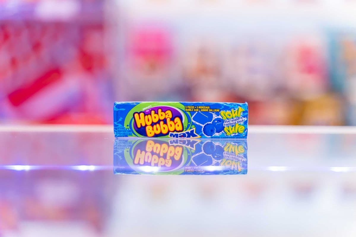 Hubba Bubba Max Sour Blue Raspberry (5pc)