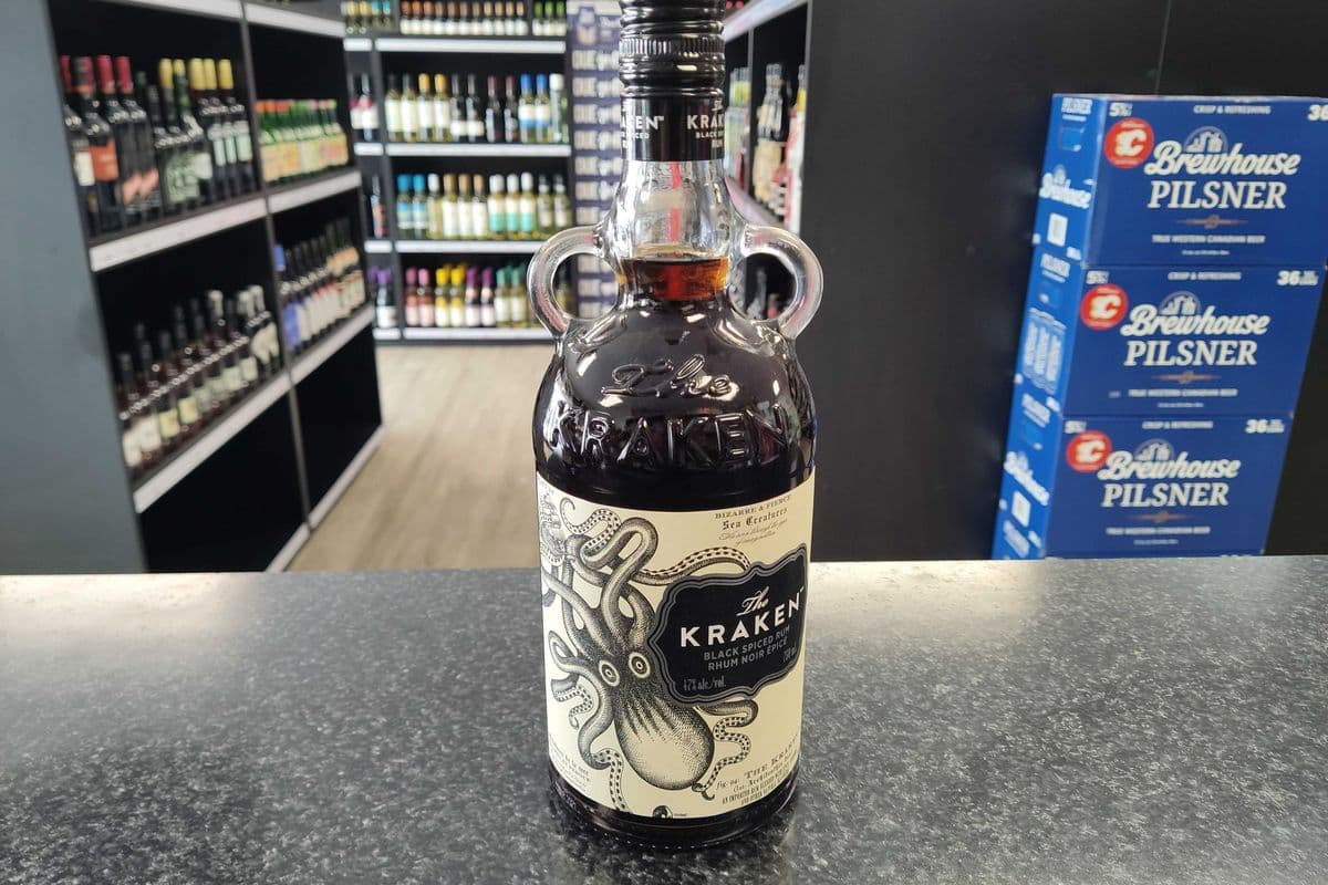 Kraken Black Spiced Rum (1 x 750 ml Bottle)