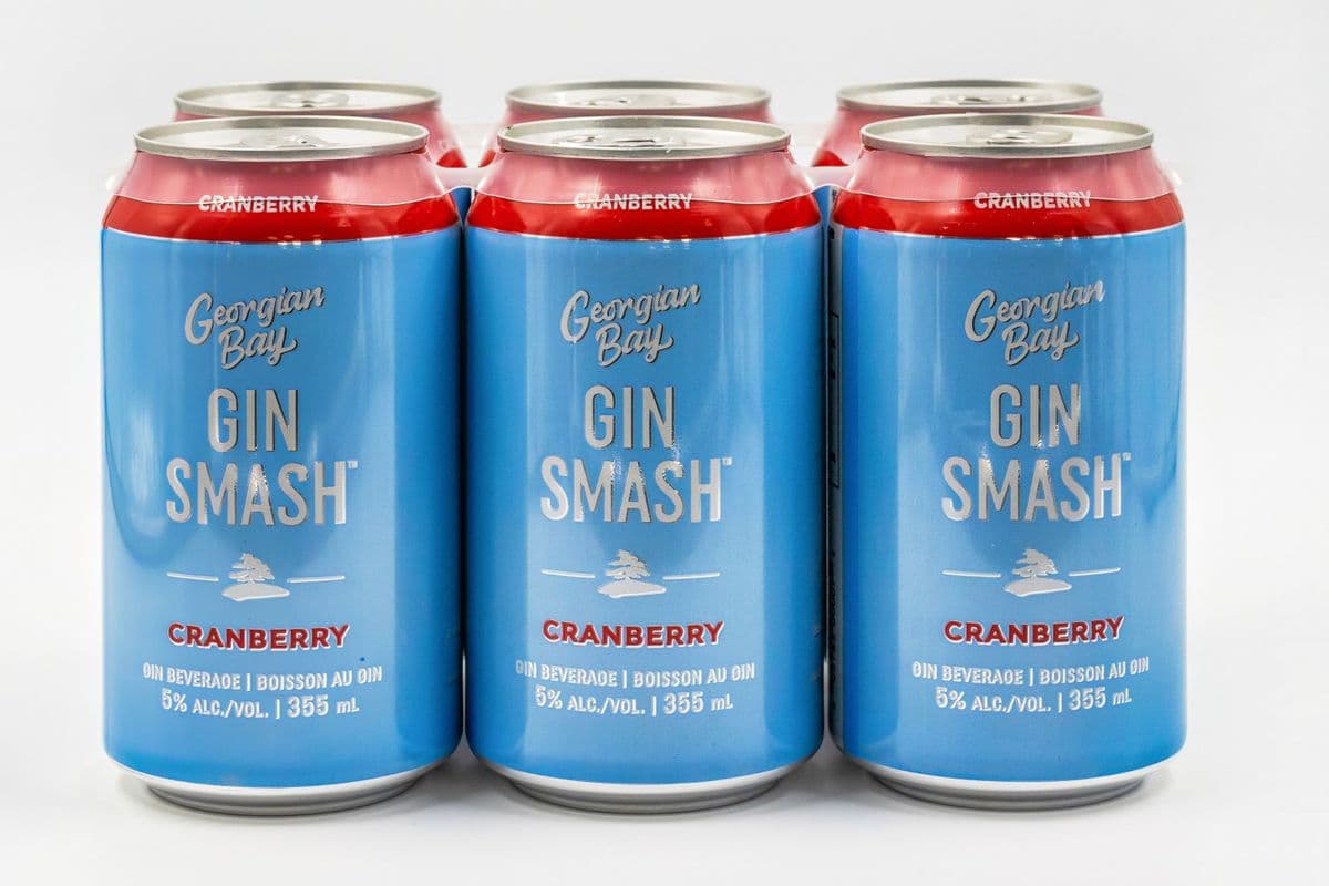 Georgian Bay Cranberry Gin Smash (6 x 355 ml)