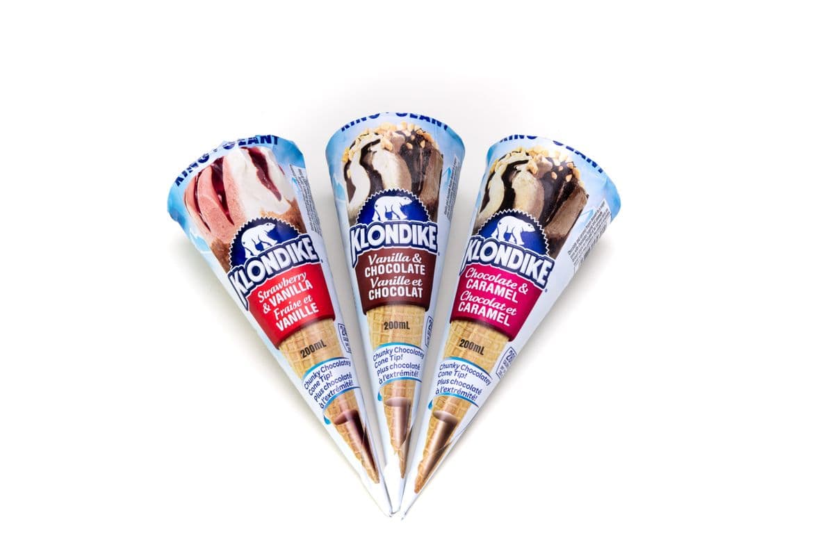 Klondike Vanilla and Chocolate Cone (200 ml)