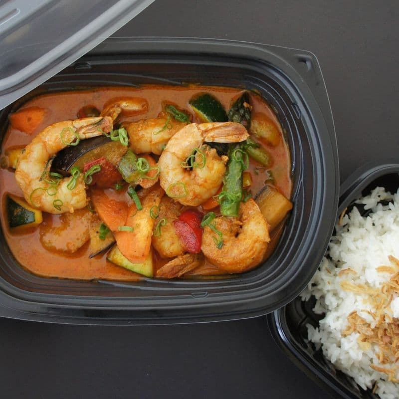 Shrimp Red Curry