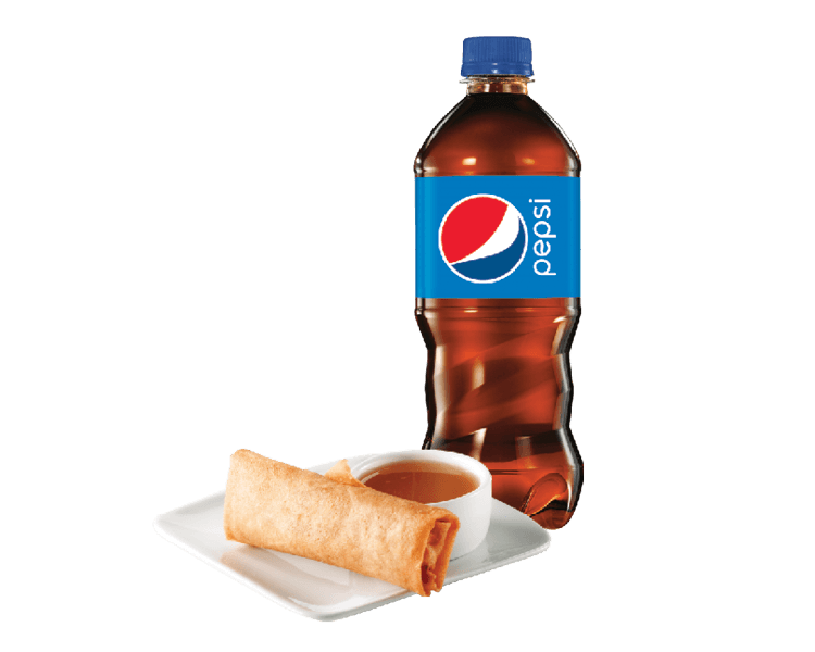 Imperial Roll & Bottled Drink Combo 
