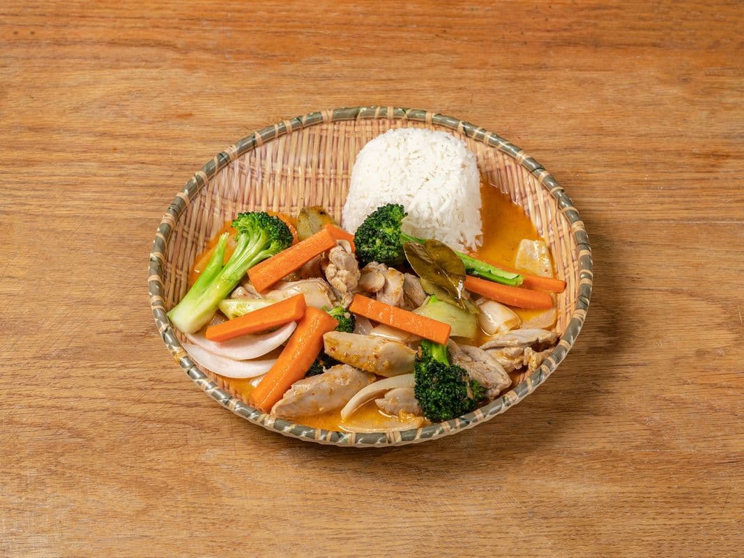 21. Cari rouge au lait de coco / Coconut Milk Red Curry