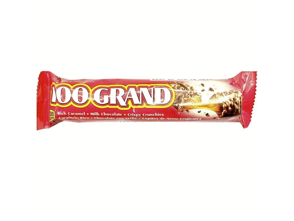 Nestle 100 Grand Bar Caramel Crisp Milk Chocolate42.5g