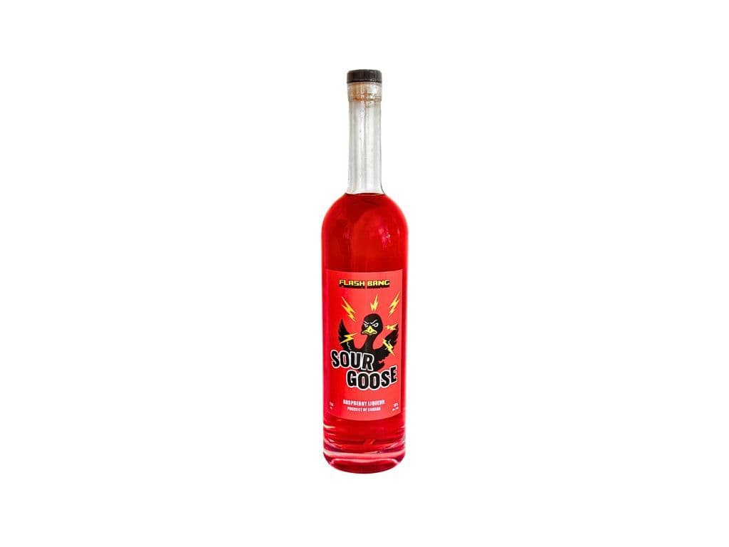 Deep Blue - Flashbang Sour Goose Raspberry (750ml)