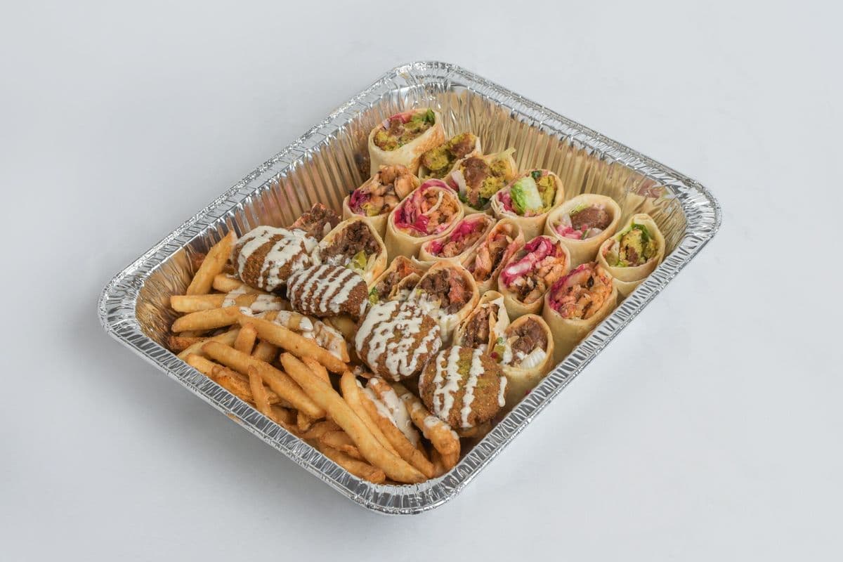 Mixed Shawarma and Falafel