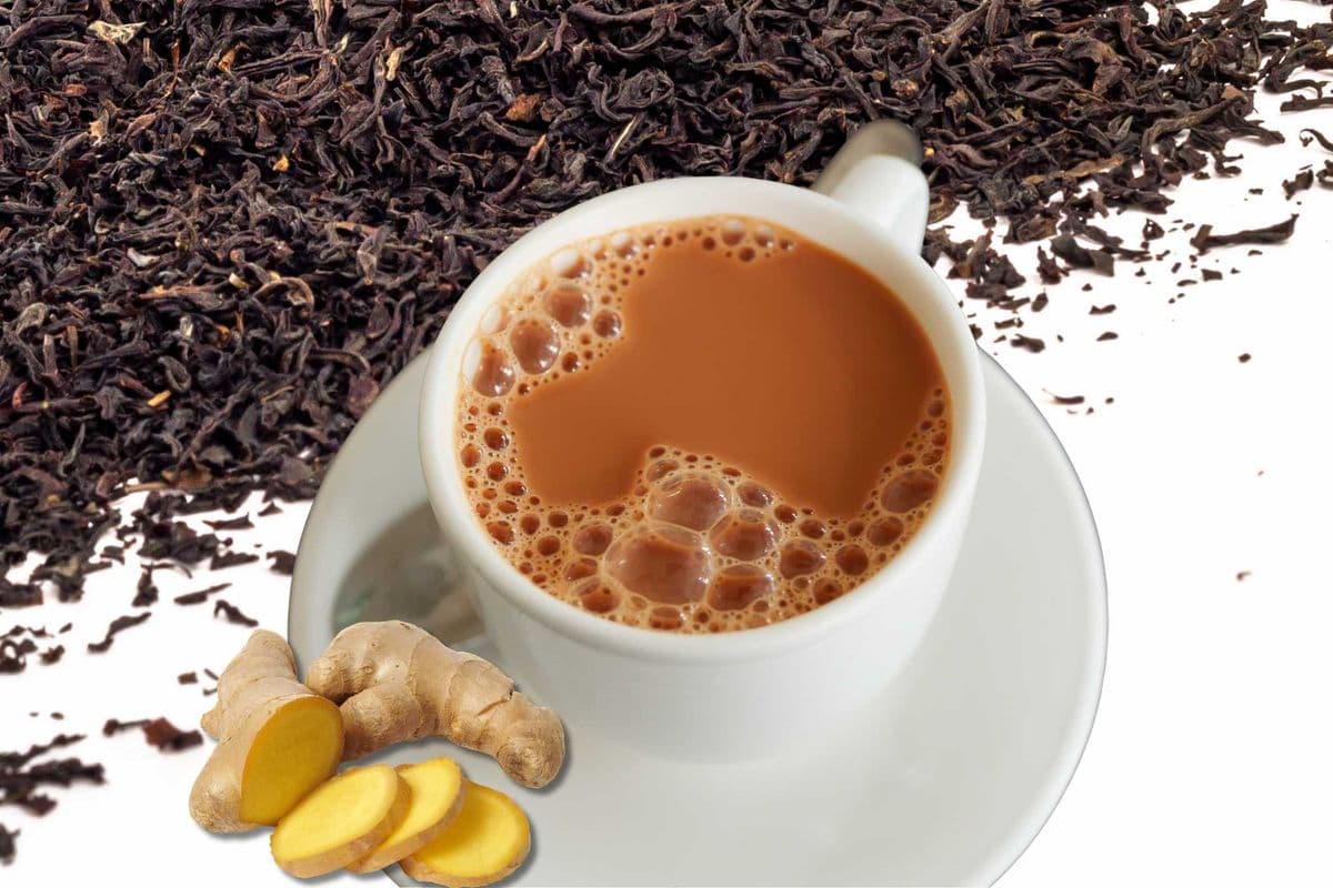 Ginger Tea (with Milk)