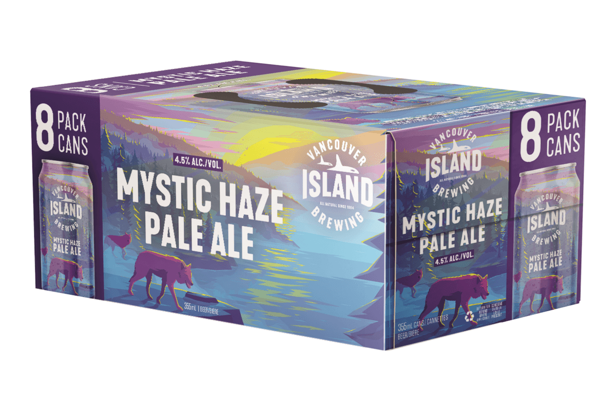 Vancouver Island Brewing - Mystic Haze Pale Ale (8 x 355ml)