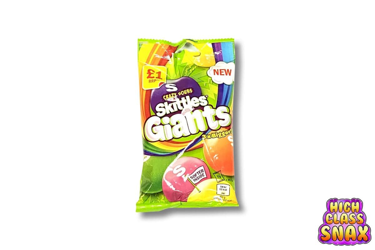 Skittles Sours Giants (125g)