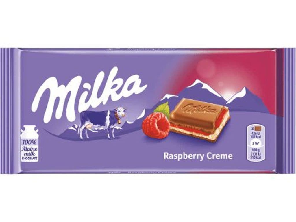 MILKA - Raspberry Crème
