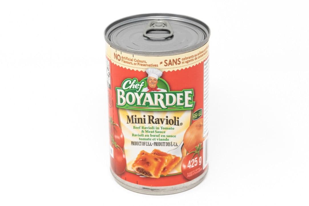 Chef Boyardee  Mini Beef Ravioli in Tomato And Meat Sauce
