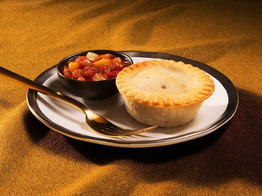Minitourtière avec ketchup aux fruits / Mini meat pie with fruit ketchup
