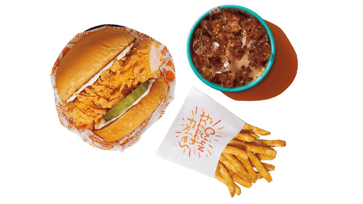 Mini Chicken Sandwich Combo