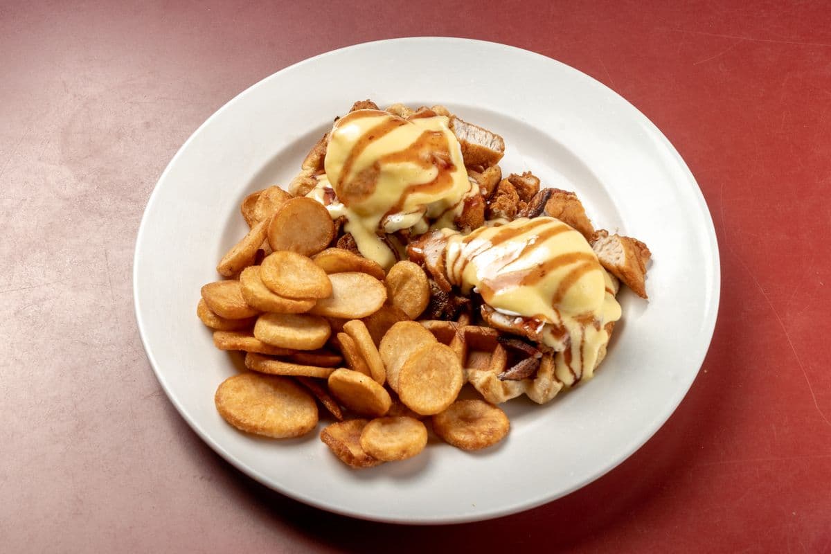 Herb Hudson Chicken Waffle Benny