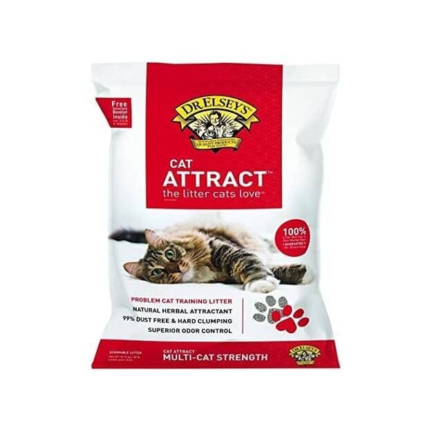 Dr Elsey's Cat Attract Problem Cat Training Litter 40 Lb