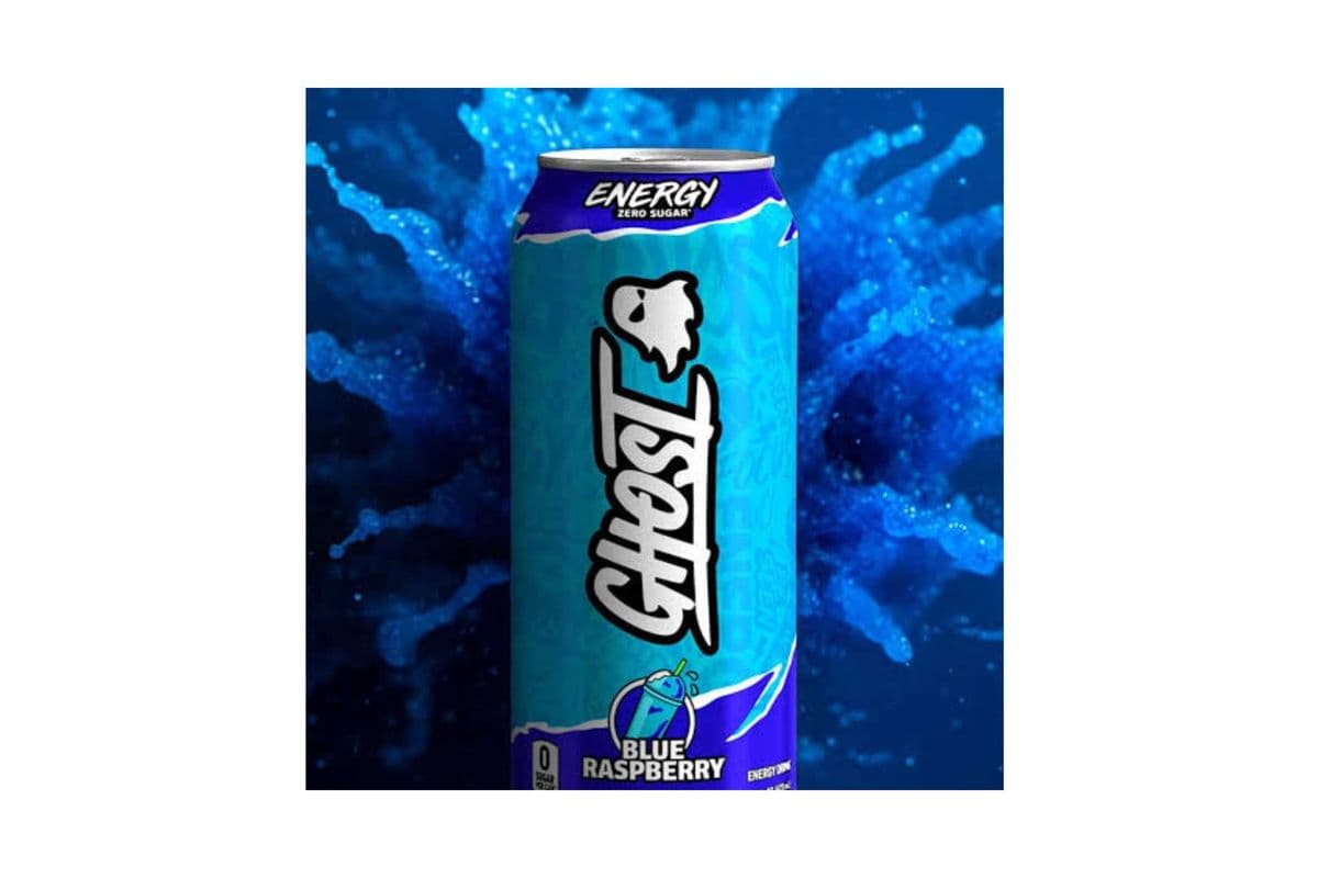 Ghost Blue Raspberry zero suger, 473ml (473ml)