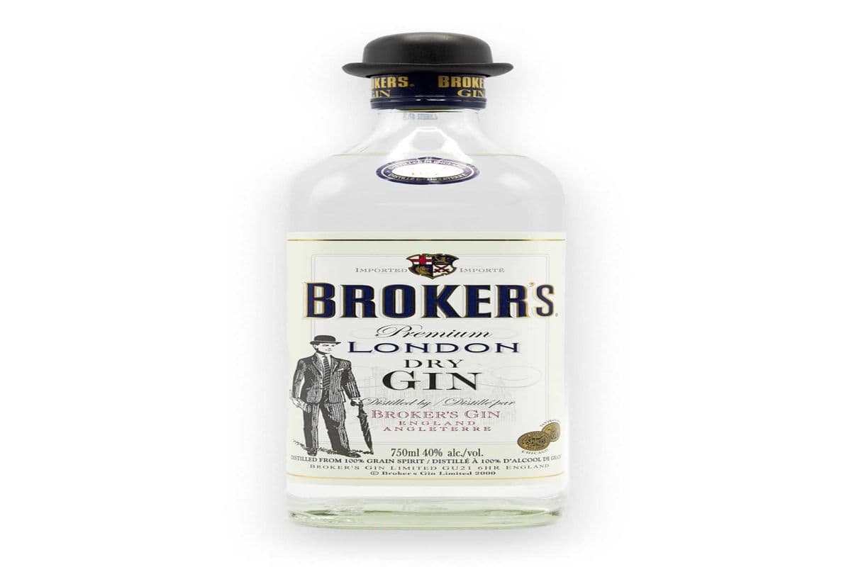 BROKER'S PREMIUM LONDAN DRY GIN 750 ML (1 x 750 ML)