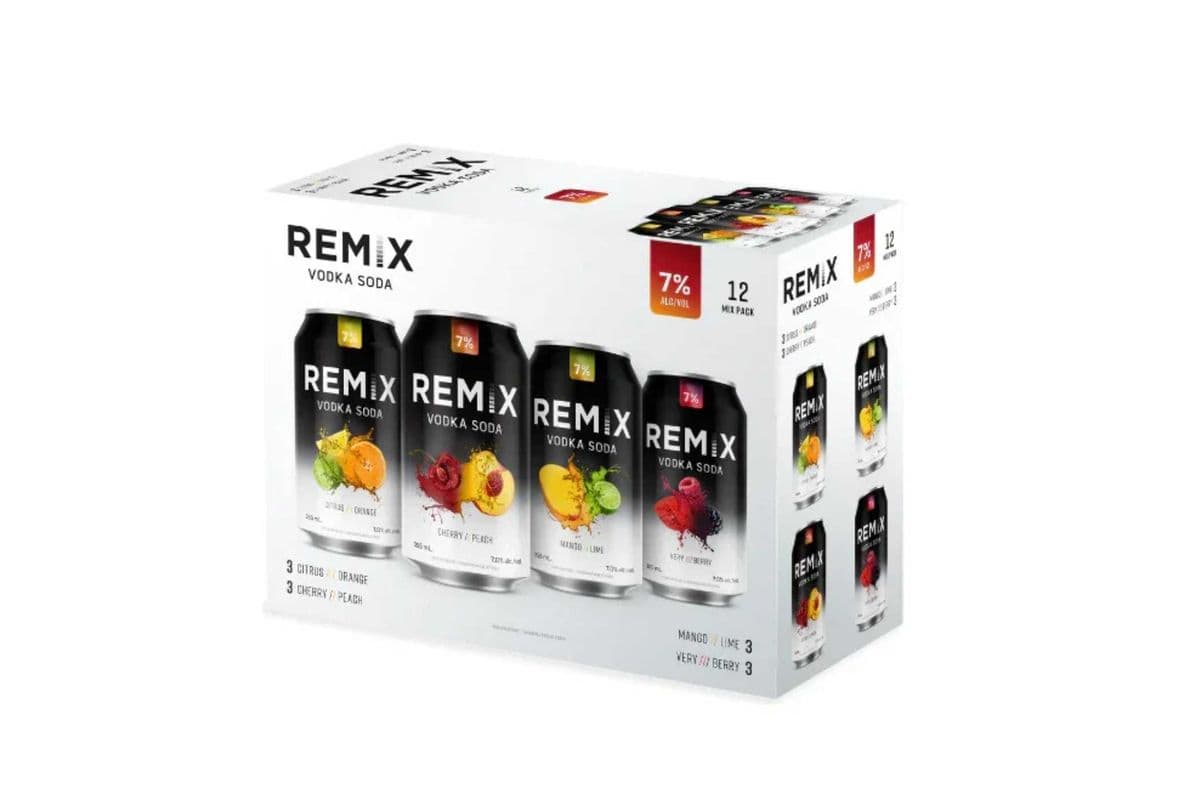 Remix Vodka Soda 7% (12 x 355 ml)