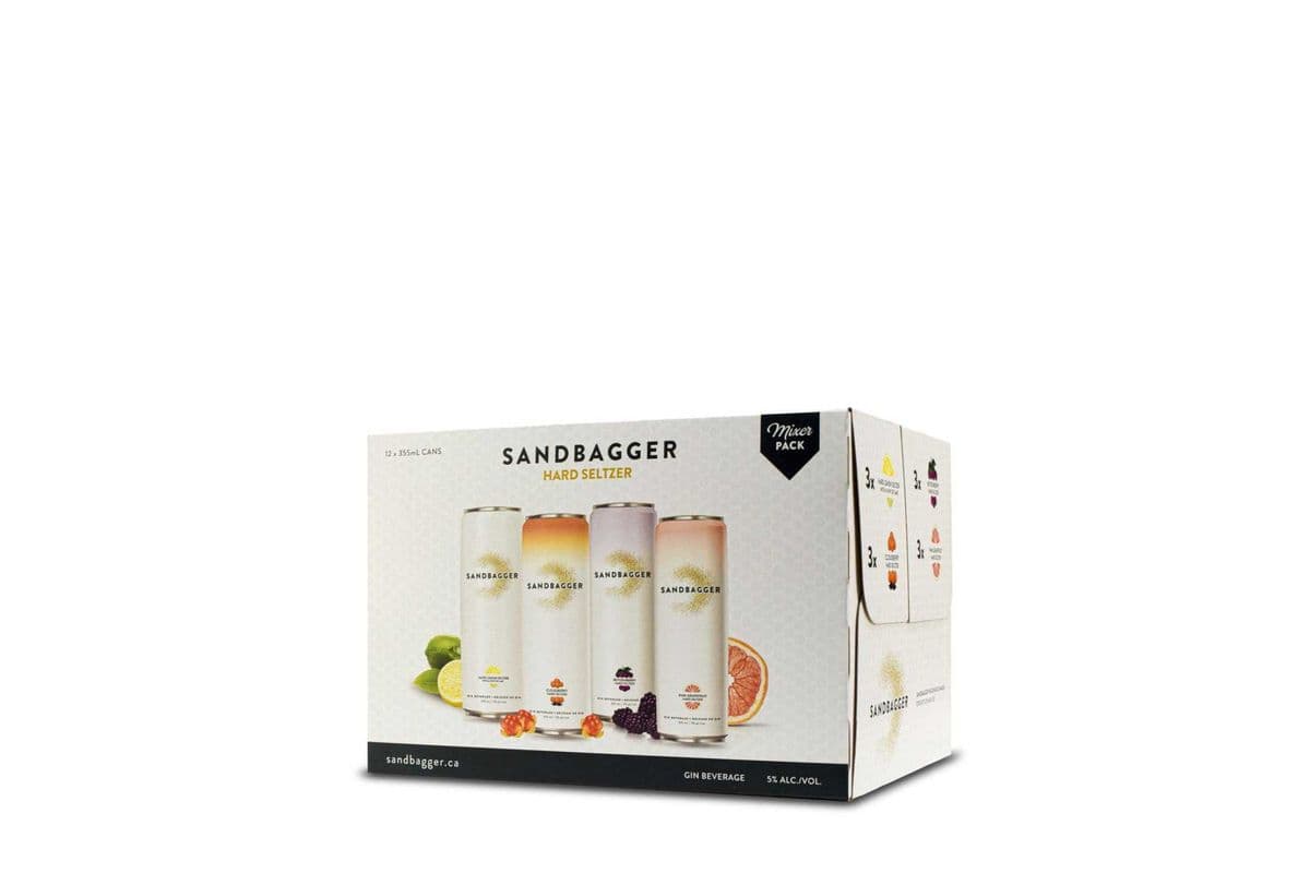 Sandbagger Hard Seltzer Variety Pack 12 X 355ml (12 X 355 ml)