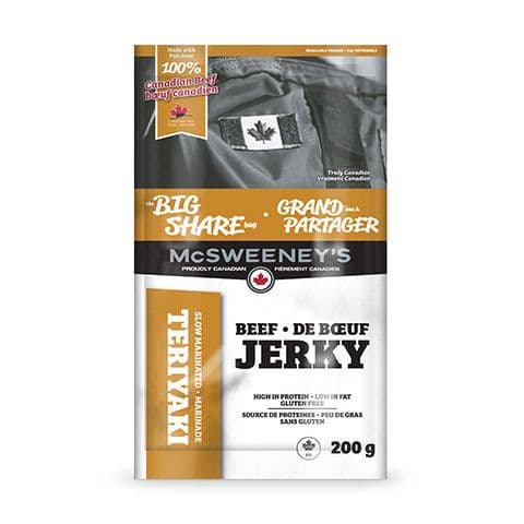 McSweeney's Beef Jerky Teriyaki 200g