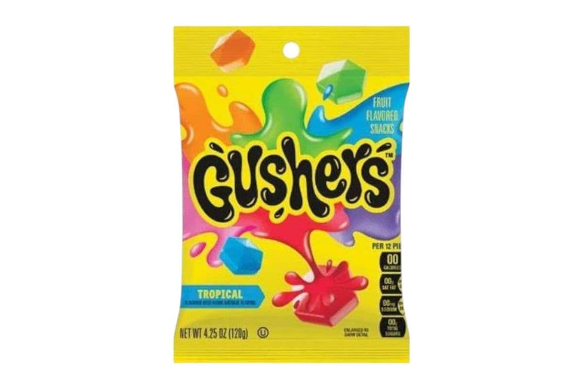 Gushers Tropical (120g) (110 Cal)