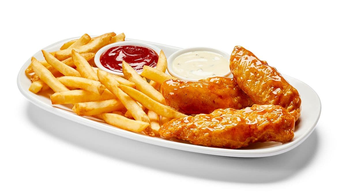 Sauced-Up Crispy Chicken Fingers 