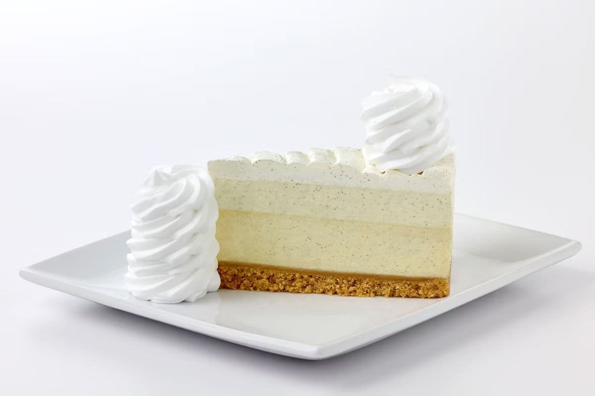 1 slice Vanilla Bean Cheesecake