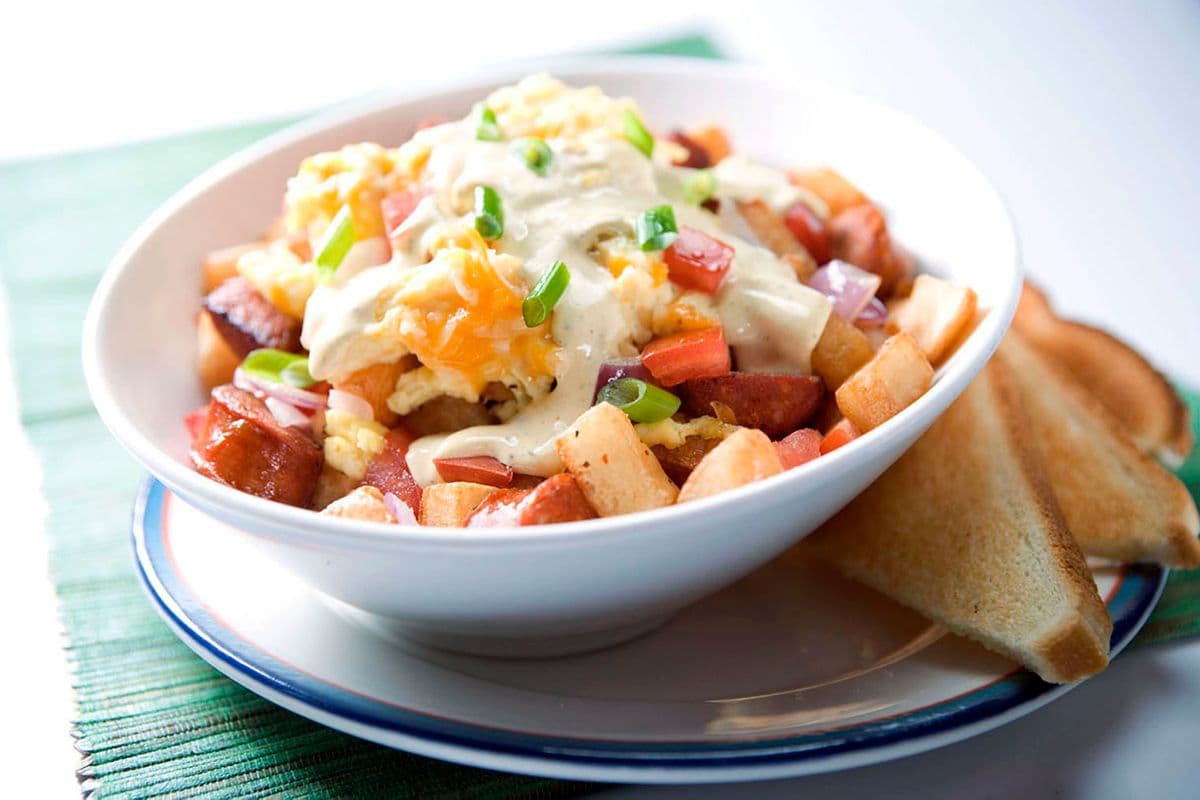 Chorizo Brekkie Bowl