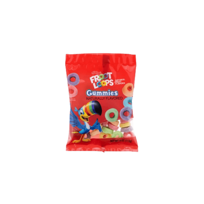 Froot Loops Gummies Candy - Turkey (4oz)