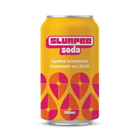7-Select Slurpee Sodas - Lychee Lemonade 355ml