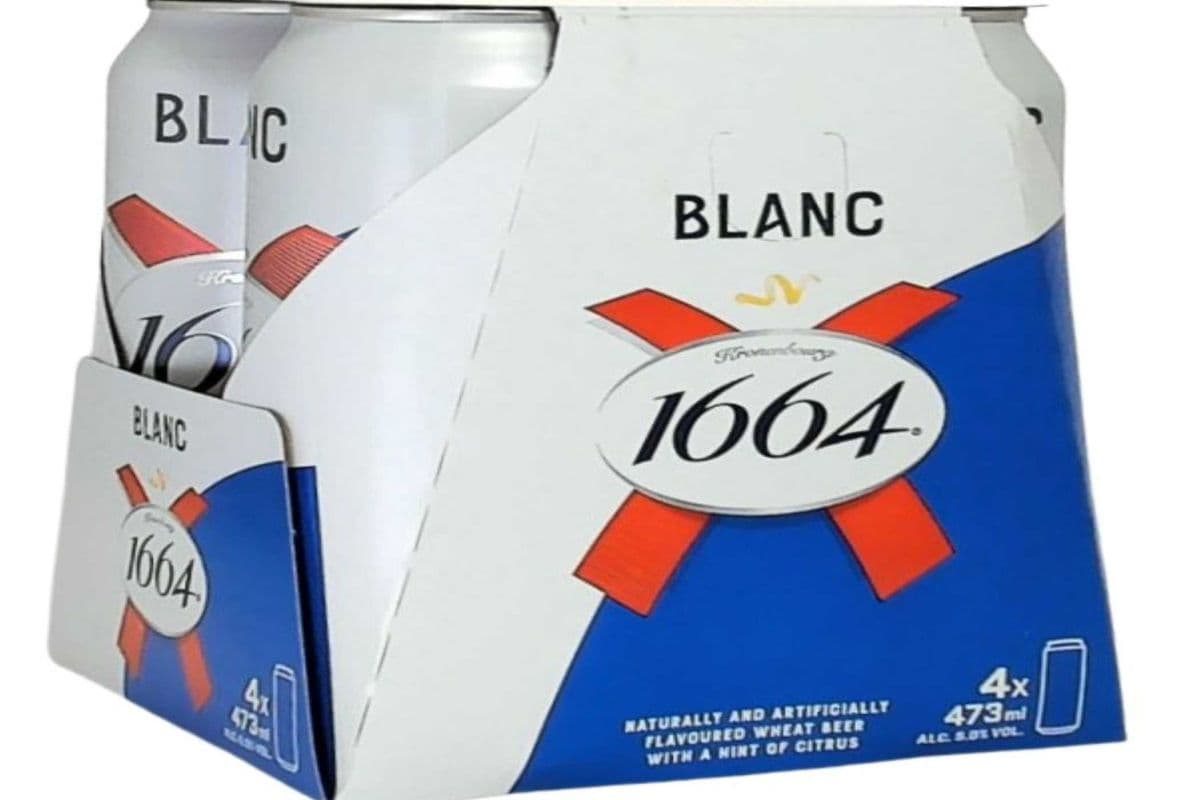 Kronenbourg 1664 Blanc (4 x 473ml Can)