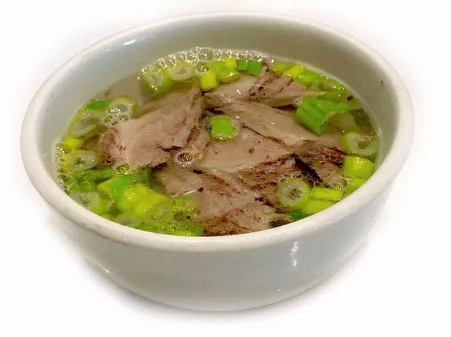 Mini soupe tonkinoise (bœuf) / Tonkinoise Mini Soup (Beef)