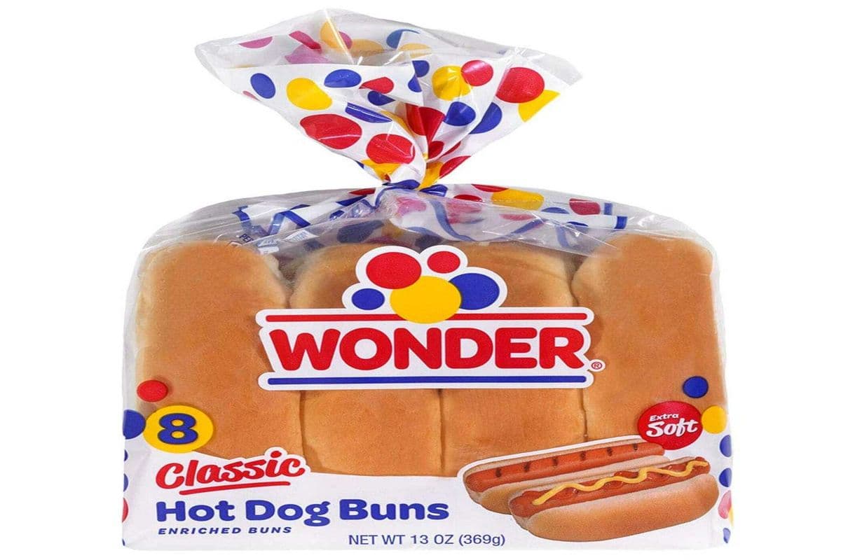 5. Wonder Hotdog Bun